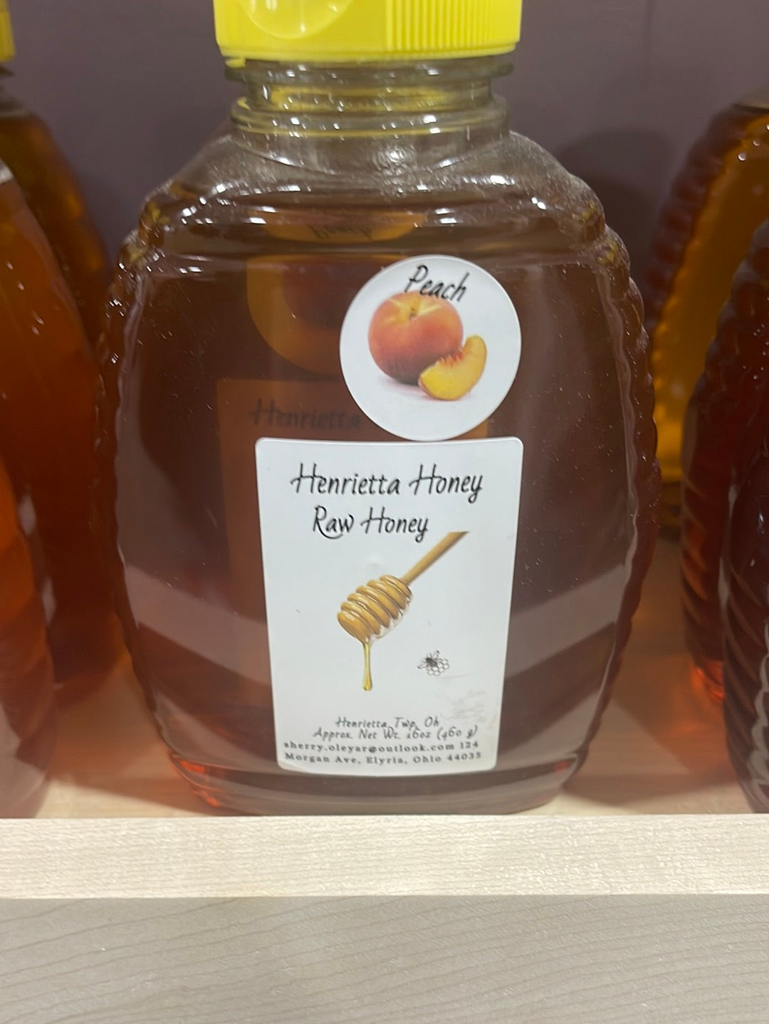 Award Winning Local Honey by Henrietta Honey  Robinson Family Soaps Peach  
