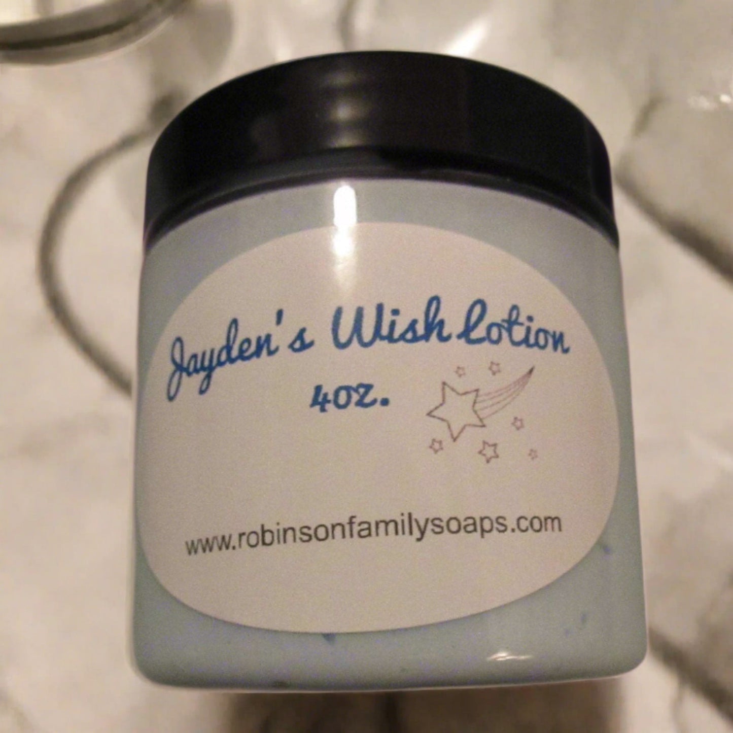 Jayden's Wish Lotion for Sensitive Skin & Skin Aliments Scented & Fragrance Free Lotion & Moisturizer Robinson Family Soaps Jayden Wish Vanilla Cream  